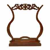 Fancy Rosewood Gong Stand